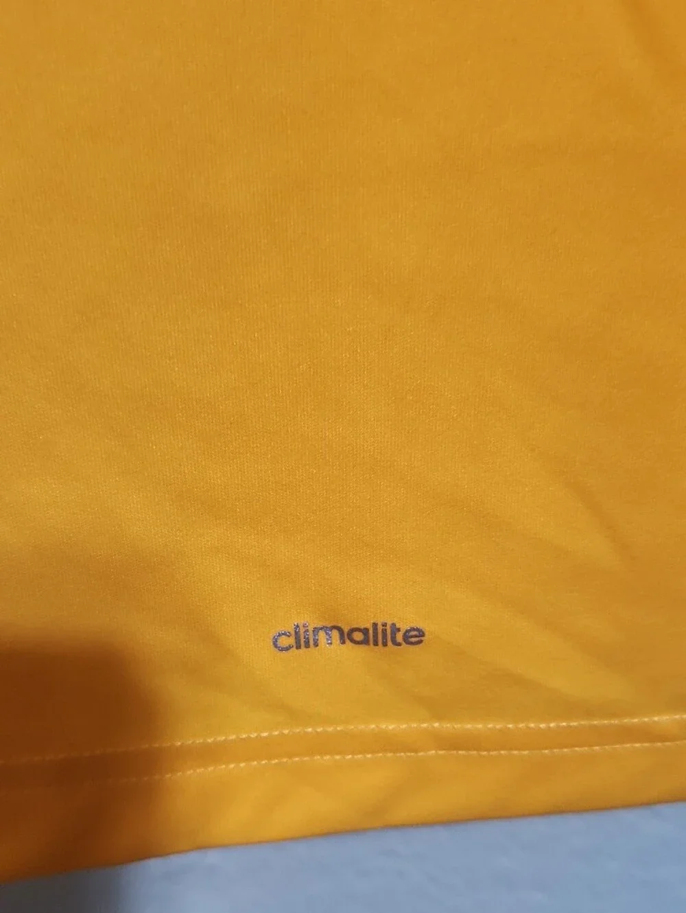 adidas Yellow Men's Soccer Jersey with Number 10